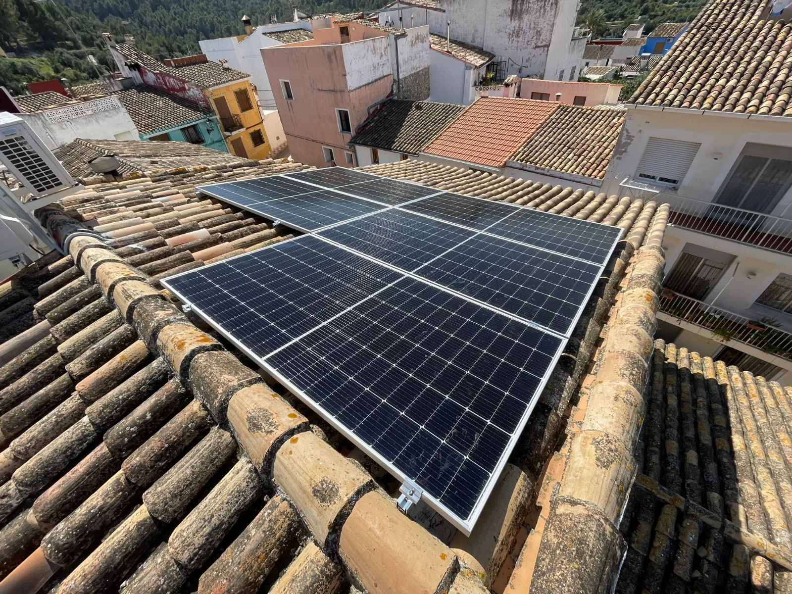 Placas solares para un piso en Extramurs